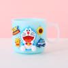 Vaso para cepillos de dientes para niños, vaso para hacer gárgaras, bonito vaso de plástico para el hogar con diseño de dibujos animados para montar en la pared, vaso para hacer gárgaras, portadientes