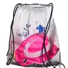 Bolsas Transparentes con Cordón para Maratón Hechas a Medida 14-30 Mochilas Deportivas Transparentes de Seda Bolsas para Eventos Hechas a Medida Bolsas para Carreras Pedido