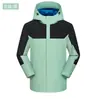 Ropa de carga impresión personalizada bordado logo grupo escuela clase ropa desmontable forro polar personalizado overol exterior abrigo venta al por mayor