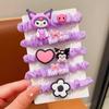 Kulomi Cabelo Corda Meninas Rabo de Cavalo Bola Cabeça Não Bateu Cabelo Headwear Meninas Sanrio Cartoon Cabelo Corda Acessórios para o Cabelo