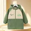 Bata para Bebé, Ropa de Abrigo de Otoño e Invierno para Niños Chaqueta de Plumas, Ropa Protectora Impermeable y Anti-Suciedad, Chaqueta Larga de Manga Larga con Cremallera para Niños Tallas Mediana y Grande