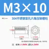 Tuerca Hexagonal de Agujero Ciego de Acero Inoxidable 304 Diámetro Exterior Pequeño de Presión Tornillo Prisionero Tapa de Tornillo M3M4 Venta Directa de Fábrica