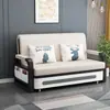 Cama Plegable de Doble Uso Extensible para Apartamento Pequeño, Sofá Plegable Multifuncional para Sala de Estar, Sofá Cama de Tejido Técnico Lavable para Dormitorio