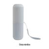 Portátil Travel Toothbrush Box Titular Escova de Dentes Creative Simple Couple Wash Cup Copo Escova de Dentes Copo Escova de Dentes
