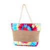Bolsa Nueva con Estampado Digital Tie-Dye Estilo Casual Bolsa de Playa Lona de Un Hombro Viaje Gran Capacidad Bolsa de Playa Transfronteriza