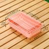 Caja para Pastel Cuadrada a Cuadros Tiramisú a Piezas Caja para Almuerzo de Picnic Postre de Celebridad de Internet Caja de Paquete para Hornear Macarons