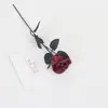 Estilo Oscuro Rosas Negras Simuladas Festival de Fantasmas de Halloween Horror Gótico Vestido Arreglo Floral Flores Falsas Fabricante Mayorista