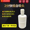 Conector Purificador de Agua de 2 Vías Conexión Rápida Codo Recto Válvula de Bola de Tres Vías 3/4 de Pulgada Accesorios para Purificador de Agua Venta al por Mayor en Stock