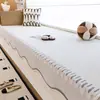 Tapete Simples para Janela de Canto, Tapete para Peitoril de Janela, Universal para Todas as Estações, Tapete de Varanda em Chenille, Tapete de Varanda Antiderrapante, Pano para Janela de Canto