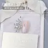 K9 Novo Super Flash Imitação Chinês Fundo Plano 3X5 Gota D'água Nail Art Diamante Colorido Diamante de Formato Especial Mini Adesivo de Unha Joia de Diamante