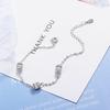Pulsera incrustada de diamantes Estilo cool para mujer Simple Ins Elegante Estudiantes Estilo japonés y coreano Combinable Joyería Mori Pulsera de moda para mujer