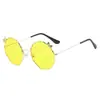 Novos óculos de sol infantis com laço fofo atacado moda all-match óculos de sol infantis óculos de metal