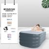Bañera plegable, cubo de baño para el hogar, bañera inflable para adultos, cubo de baño de cuerpo completo para adultos, bañera familiar para niños