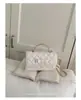 Fábrica Directa de Comercio Exterior Transfronterizo Bolso Acolchado de Lujo Bolso Cuadrado Pequeño para Mujer Versátil Bolso de Mujer Estilo Chanel