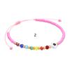 Pulsera Explosiva Europea y Americana ins Cuentas de Vidrio Cuentas de Cobre Ojos de Demonio Ajustable Tejida a Mano Cuerda de Mano para Transfronteriza