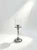 Portavelas para Cena Romántica Vintage Estilo Europeo Hogareño Nórdico Romántico Portavelas Adornos Portavelas Vintage de Lujo Ligero Mesa de Comedor