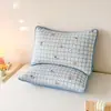 Fundas de almohada acolchadas impermeables, juego de dos, nuevo modelo 2026, funda de almohada resistente al aceite y a la suciedad, protector de almohada