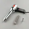 Pistola de soldadura de plástico 500W/700W con control de temperatura, motor grande, tamaño pequeño, núcleo de calentamiento de alta calidad para una acumulación de calor más rápida