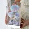 Regalos de San Valentín Transfronterizos para Niñas, Rosas de Flor Eterna, Regalos de Confesión, Regalos de Cumpleaños para Mejores Amigas, Regalos Acrílicos para la Temporada de Graduación