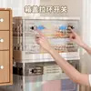 2025 Venta Caliente Transparente Transpirable Acrílico Caja para Mascotas Jaula para Hámster Jaula Portátil de Mano Caja de Almacenamiento Estuche de Almacenamiento Número