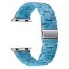 Resina Natural Adecuada para S11/12 Apple Iwatch345678910 Correa de Reloj Ultra Transparente de Tres Piezas