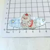 Nuevos Accesorios Acrílicos de Cachorro West Highland Doble Capa Coloridos Lazo Gota de Agua Joyería Materiales Hechos a Mano DIY