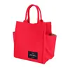 Bolsa de lona multifuncional bolsa de múmia com bebê bolsa de mão com saco de arroz grande capacidade lancheira bolsa Bento