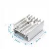 Ventas Directas de Fábrica Disipador de Calor para Chip To220 Aluminio Placa Base Mos Fuente de Alimentación Bloque Térmico Refrigeración de Semiconductores Radiador