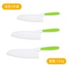 Conjunto de Facas de Plástico para Educação Infantil, Não Cortante, Brinquedo de Corte de Vegetais para Crianças, Faca Serrilhada para Bolo, Faca para Suplemento Alimentar
