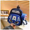 Mochila infantil nova de desenho animado fofa para jardim de infância, turma pequena, para meninos e meninas, com estojo de lápis, duas peças