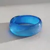 Pulseira Geométrica Redonda Perolada Colorida Europeia e Americana Transfronteiriça, Pulseira Colorida de Gelatina na Moda Estilo Ins, Novo Acessório de Moda