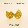 Pendientes de Acero Inoxidable con un Toque de Lujo Ligero y de Alta Gama, Pendientes Cuadrados Rayados Transfronterizos de Estilo Europeo y Americano para Mujer, Pendientes de 18K al por Mayor