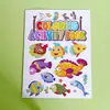 Libro de actividades para colorear libro de colorear de dibujos animados Iluminación infantil rompecabezas graffiti pintura