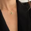 Collar de Corazón para Mujer Plata de Ley 925 Verano Xiaozhong Lujo Ligero Sentido del Diseño Versátil 2021 Nuevo Estilo Frío Cadena para Clavícula