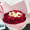 Papel Kraft a Cuadros Romántico Fábrica al por Mayor Papel de Envoltura para Caja de Regalo de Flores Día de San Valentín Día de la Mujer Día de la Madre