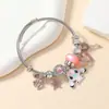 Pulsera Nueva de Mickey Mouse Transfronteriza Accesorios Nuevo Producto Pulsera Kuromi Pulsera Pandora Moda Pulsera Infantil