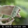 Dinastías Tang y Song Bambú Verde Secreto Pintado a Mano Bambú Kung Fu Juego de Té Cerámica Gaiwan Tetera Taza Soporte de Tetera Accesorios para Ceremonia del Té Colección
