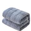 Touca de cama acolchoada de veludo teddy peça única 2024 novo cobre-leito de veludo de leite conjunto de três peças protetor de colchão de inverno tudo incluído