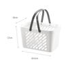 Bolsa de Baño Fasola Cesta de Baño Artículos de Tocador Artículos Varios Cesta de Almacenamiento Caja de Almacenamiento de Plástico para Estudiantes
