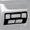 Adecuado para 13-18 Subaru Forester panel de ajuste de faros negro piano negro brillante modificación de interior de coche