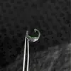 Nuevos Aretes de Clip para Oreja con Letra Color Verde Aguacate para Hombres y Mujeres, Moda Diaria Versátil, Sin Perforación