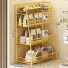 Prateleira de armazenamento para mesa de jantar e bancada, organizador multicamadas funcional para lanches, sachês de chá e copos
