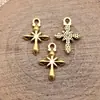 18X12mm 0.6g Multicolor Materiales para Joyería DIY Colgante de Cruz Estrella Más Vendido