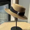Nuevo Sombrero Blanco Elegante Estilo Francés para Vacaciones de Verano en la Playa, Sombrero de Sol con un Aire a Chanel, Sombrero de Paja