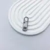 Cabeça de Zíper Removível Metal Pingente de Mochila Roupas Jaqueta Fecho de Substituição Peças de Zíper de Bolsa Acessórios
