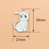 Componentes de accesorios DIY de la serie de animales transfronterizos: accesorios hechos a mano de gato y pez para manualidades DIY, componentes de accesorios DIY de alto valor