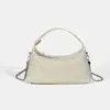 Bolso de Hombro Cruzado Acolchado Nuevo Estilo de Nicho en Piel de Vaca para Mujer, Bolso de Mano Tejido de Cuero Genuino de Alta Gama