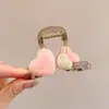 Pinza para el cabello de tamaño mediano de lunares blancos y negros estilo francés, diseñada para la parte trasera de la cabeza, un accesorio para el cabello nuevo y elegante con un aspecto sofisticado y con estilo