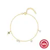 Plata Esterlina S925 Colgante Creativo de Gota de Agua Lazo Pulsera Geométrica Venta Caliente AliExpress Lujo Ligero Diamante Joyería Elegante