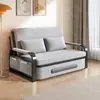[Oferta Especial Caliente] Sofá Cama Doble Propósito Plegable Sofá Cama Sala de Estar Multifuncional Cama Telescópica Modelo de Celebridad de Internet Extraíble y Lavable